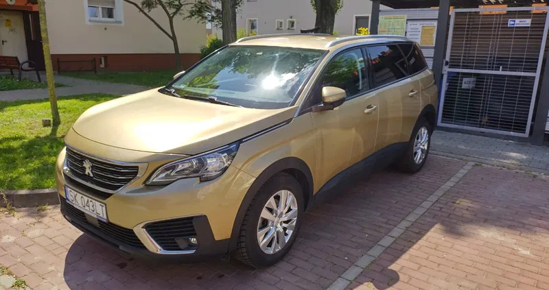 peugeot Peugeot 5008 cena 92000 przebieg: 71374, rok produkcji 2017 z Rybnik